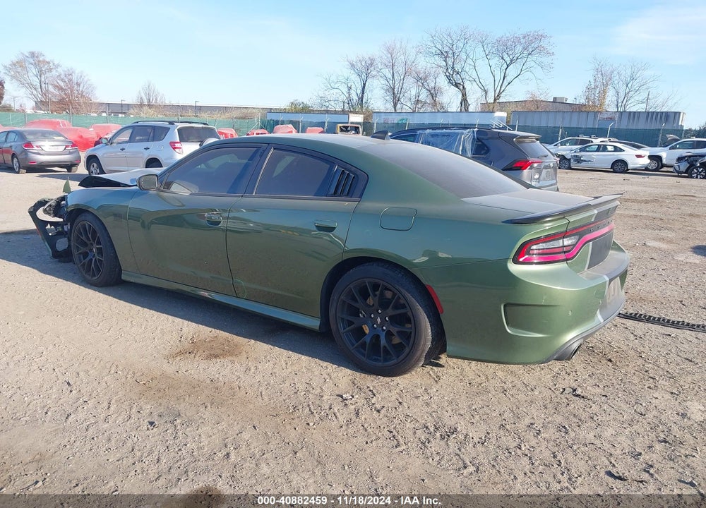 2019 DODGE CHARGER SCAT PACK RWD VIN: 2C3CDXGJ6KH734072