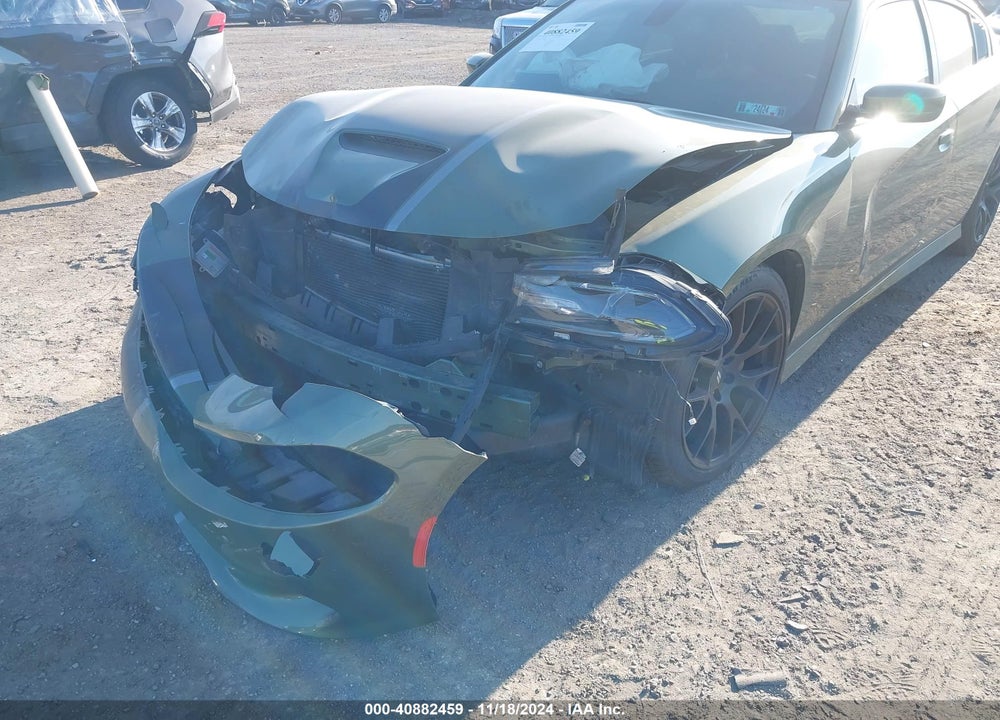 2019 DODGE CHARGER SCAT PACK RWD VIN: 2C3CDXGJ6KH734072