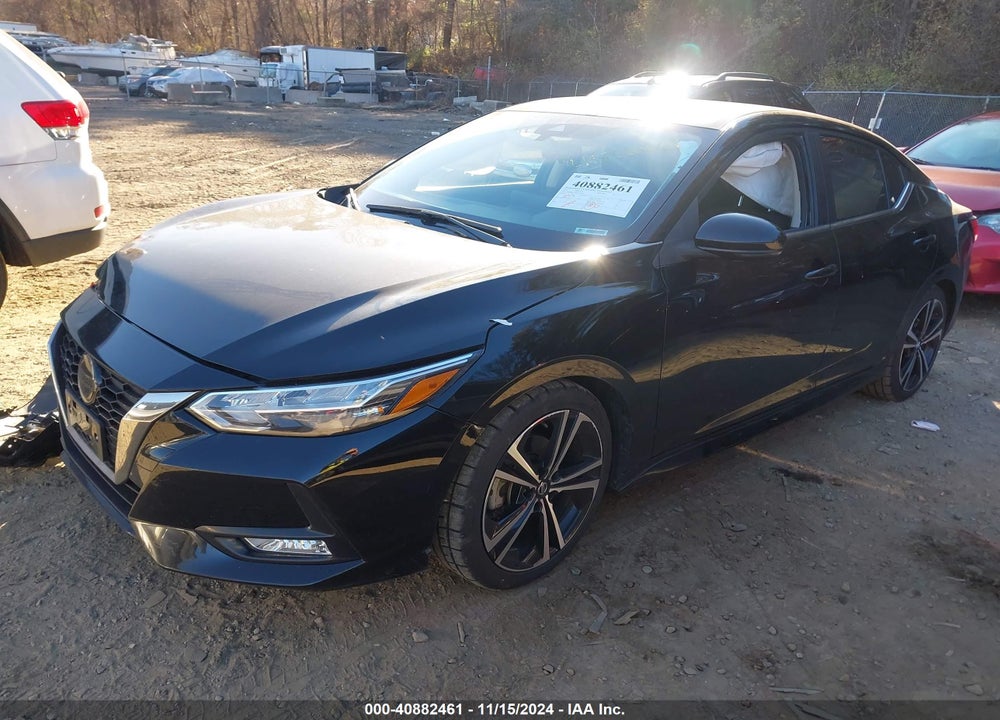 2021 NISSAN SENTRA VIN: 3N1AB8DV8MY212940