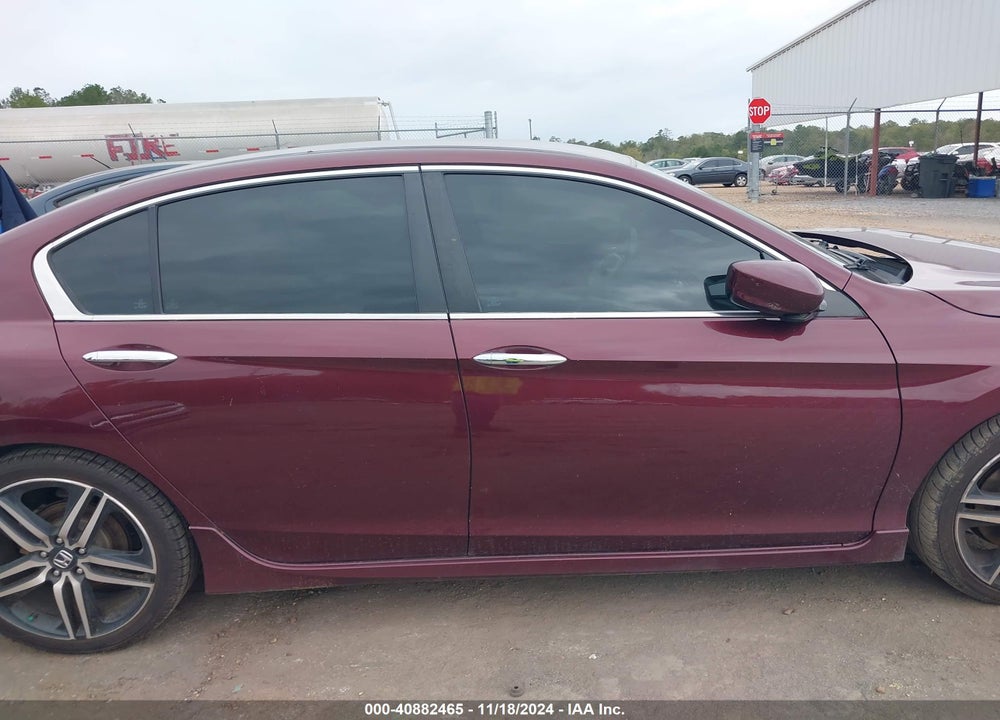 2017 HONDA ACCORD SPORT VIN: 1HGCR2F55HA217200