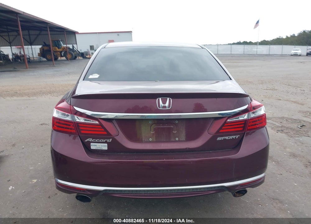 2017 HONDA ACCORD SPORT VIN: 1HGCR2F55HA217200