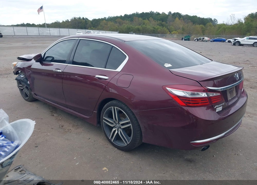 2017 HONDA ACCORD SPORT VIN: 1HGCR2F55HA217200