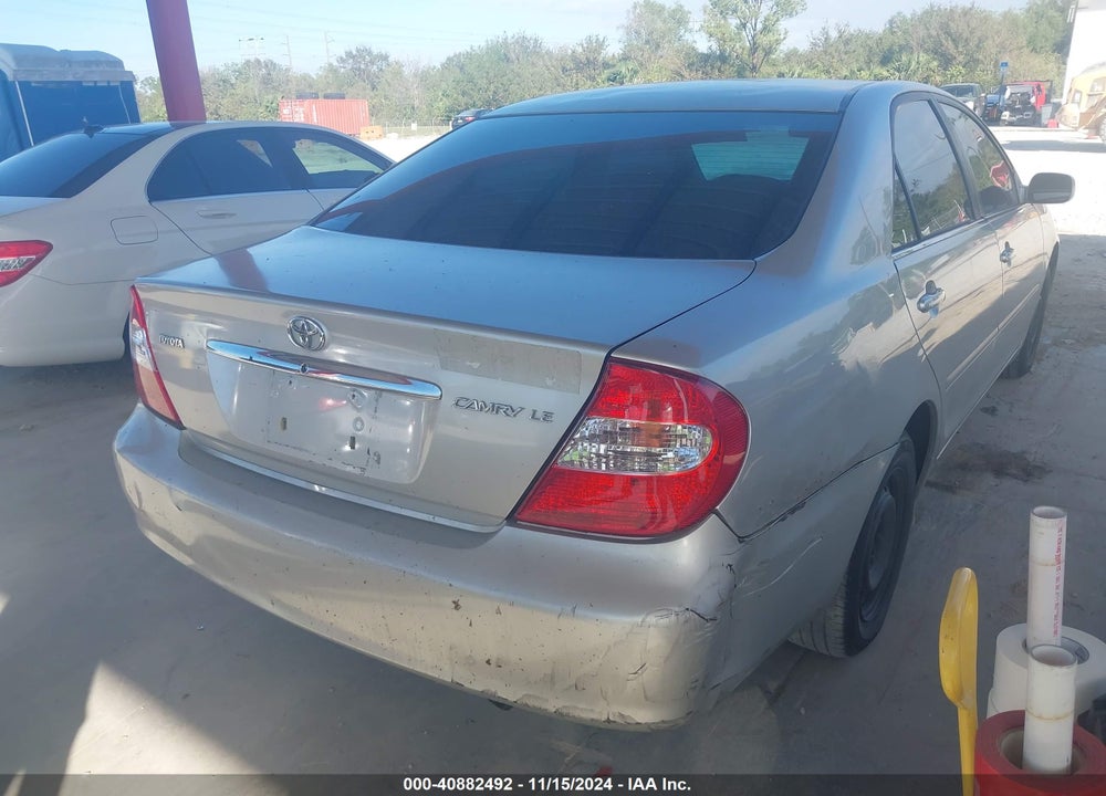2004 TOYOTA CAMRY LE VIN: 4T1BE32K04U926192