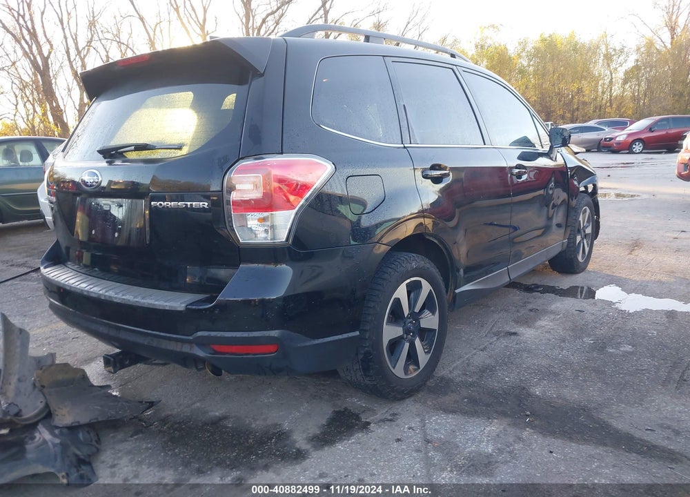 2018 SUBARU FORESTER 2.5I LIMITED VIN: JF2SJAJC6JH507364