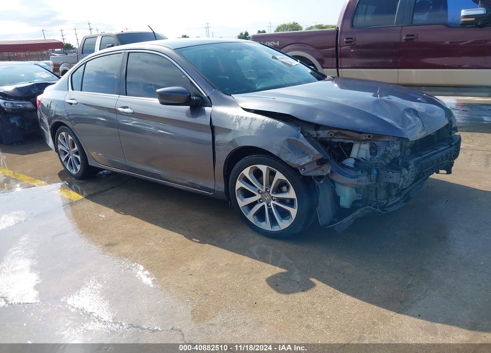 2014 HONDA ACCORD SPORT VIN: 1HGCR2F57EA077887