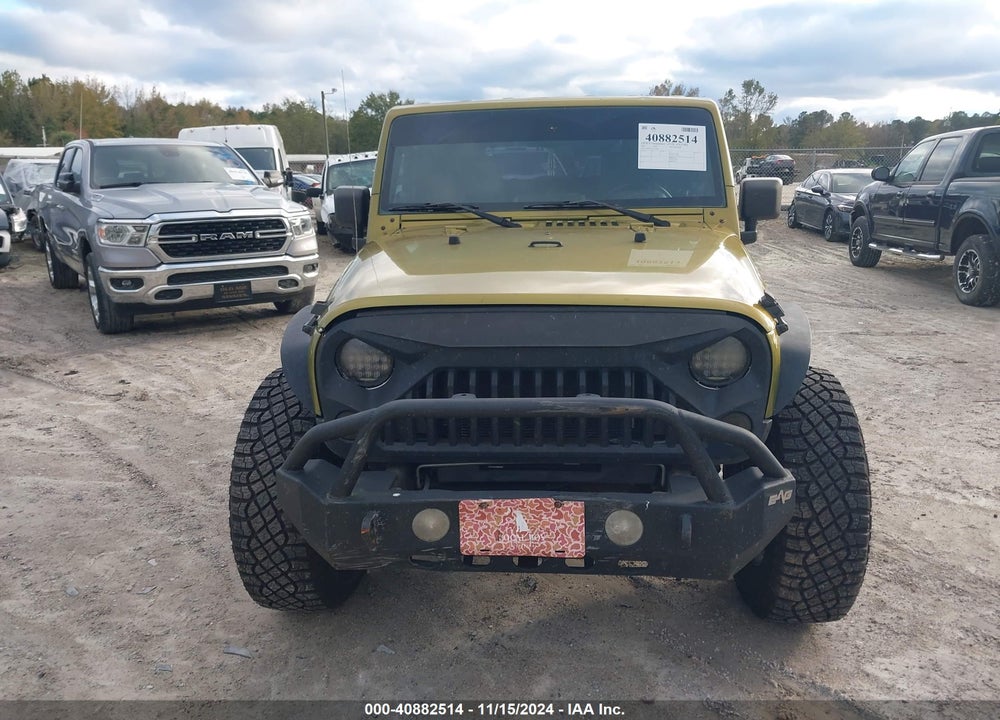 2007 JEEP WRANGLER X VIN: 1J4FA24177L103344
