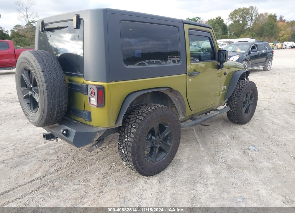 2007 JEEP WRANGLER X VIN: 1J4FA24177L103344