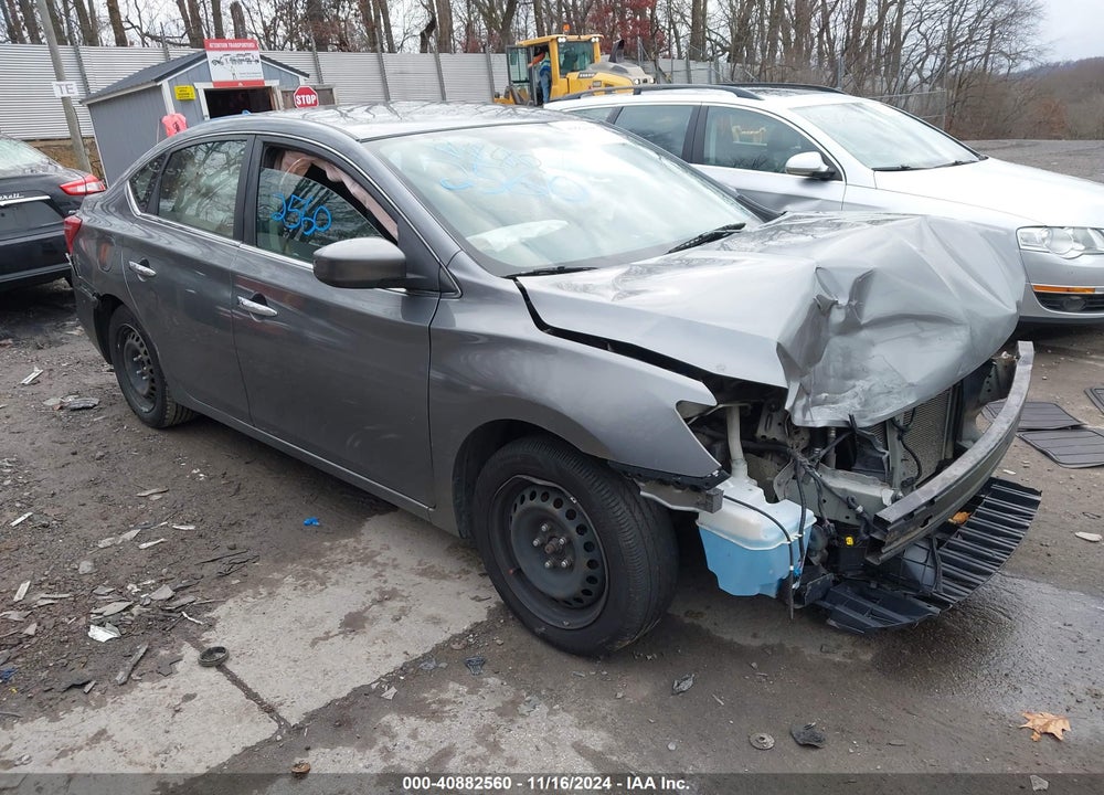 2017 NISSAN SENTRA SV VIN: 3N1AB7AP2HY312442