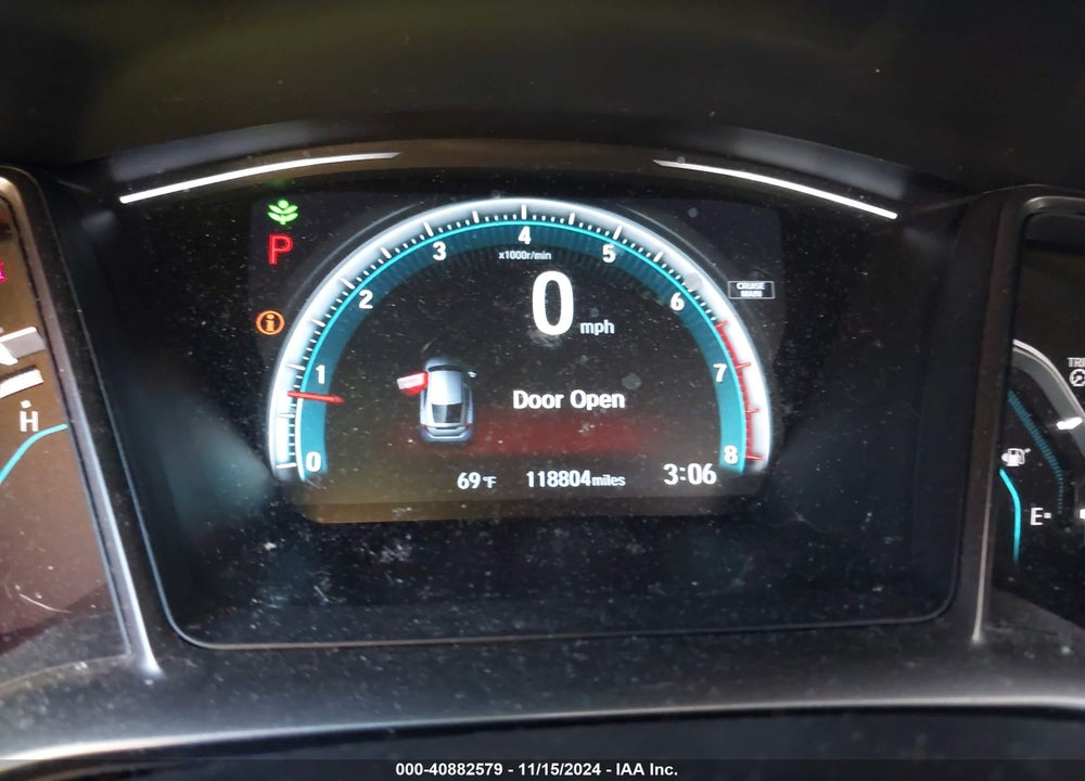 2018 HONDA CIVIC EX VIN: SHHFK7H56JU431098