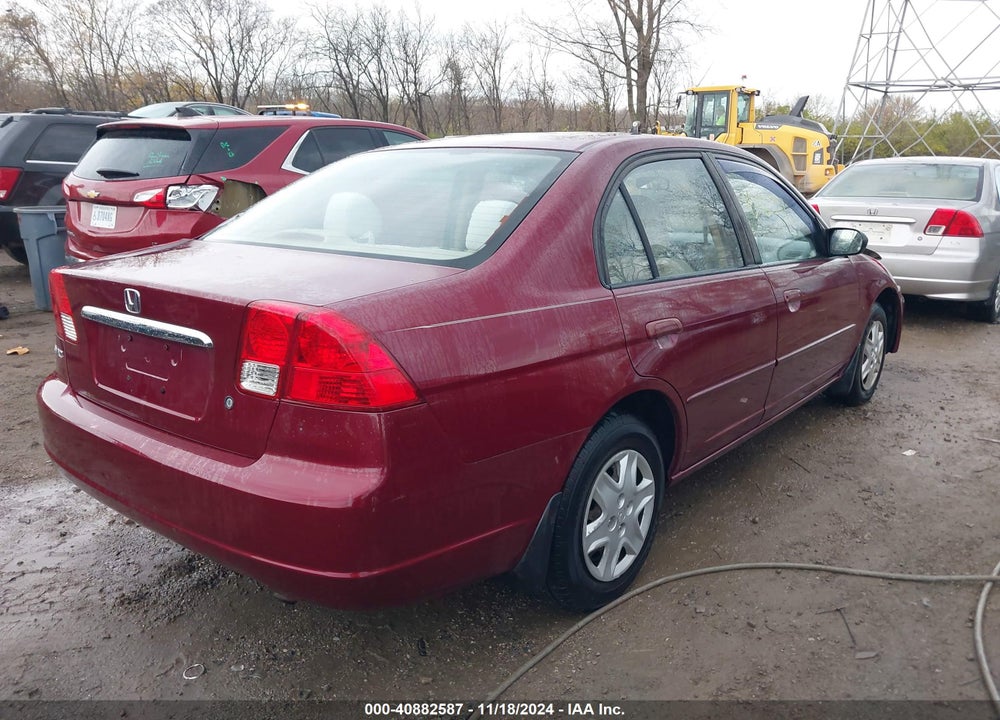 2003 HONDA CIVIC VIN: 2HGES16553H553138