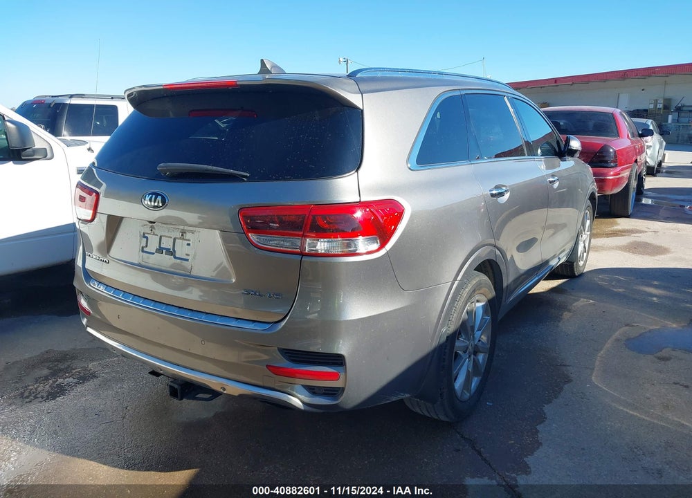 2016 KIA SORENTO 3.3L SXL VIN: 5XYPK4A5XGG101061