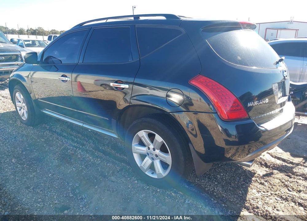 2006 NISSAN MURANO SL VIN: JN8AZ08T56W404074