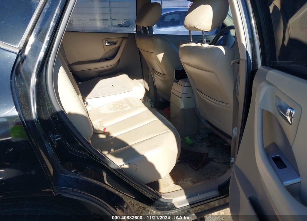 2006 NISSAN MURANO SL VIN: JN8AZ08T56W404074