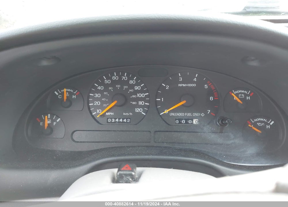 1998 FORD MUSTANG VIN: 1FAFP4043WF103666