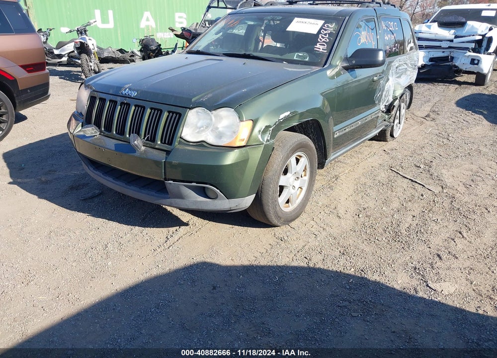 2008 JEEP GRAND CHEROKEE LAREDO VIN: 1J8GR48K58C244537