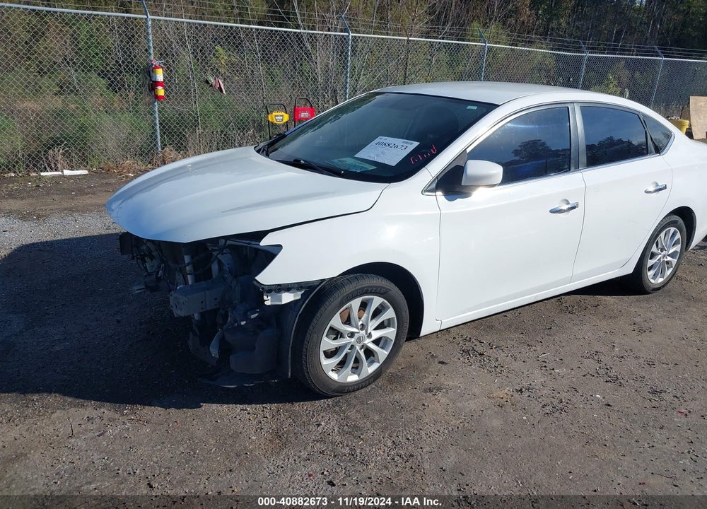 2019 NISSAN SENTRA SV VIN: 3N1AB7AP3KY229223