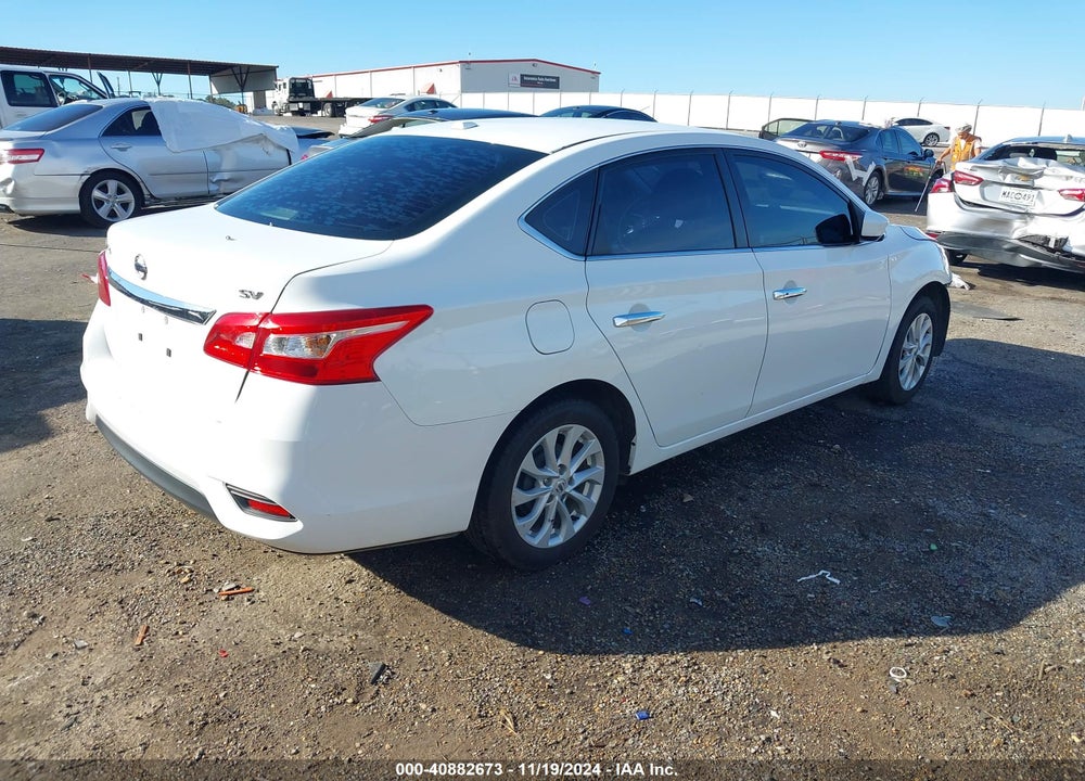 2019 NISSAN SENTRA SV VIN: 3N1AB7AP3KY229223