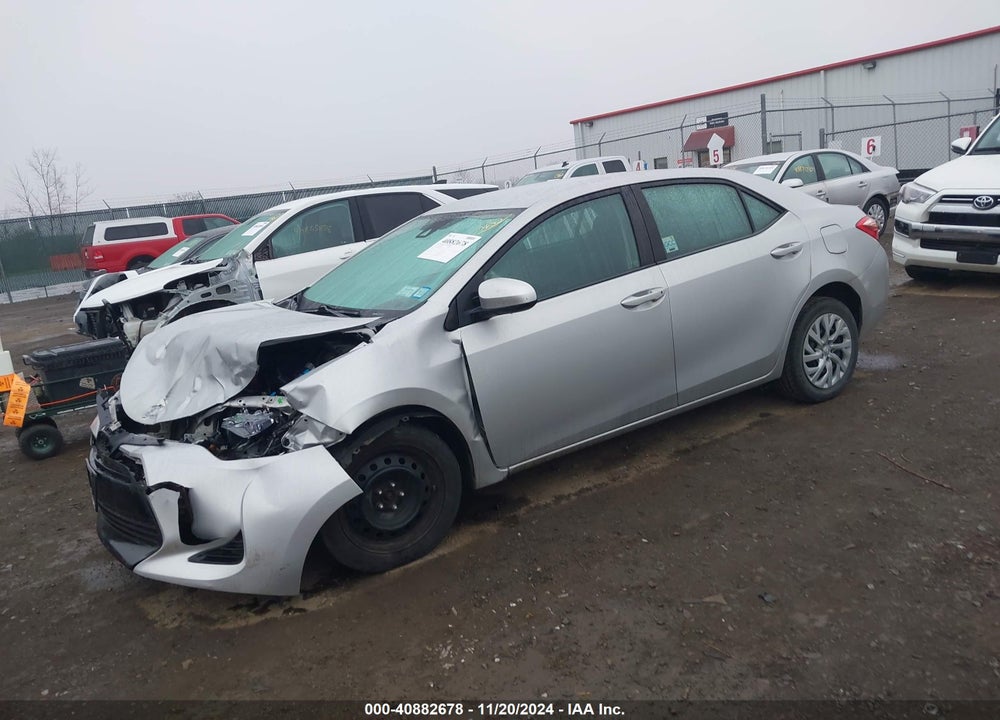 2017 TOYOTA COROLLA LE VIN: 2T1BURHEXHC867750