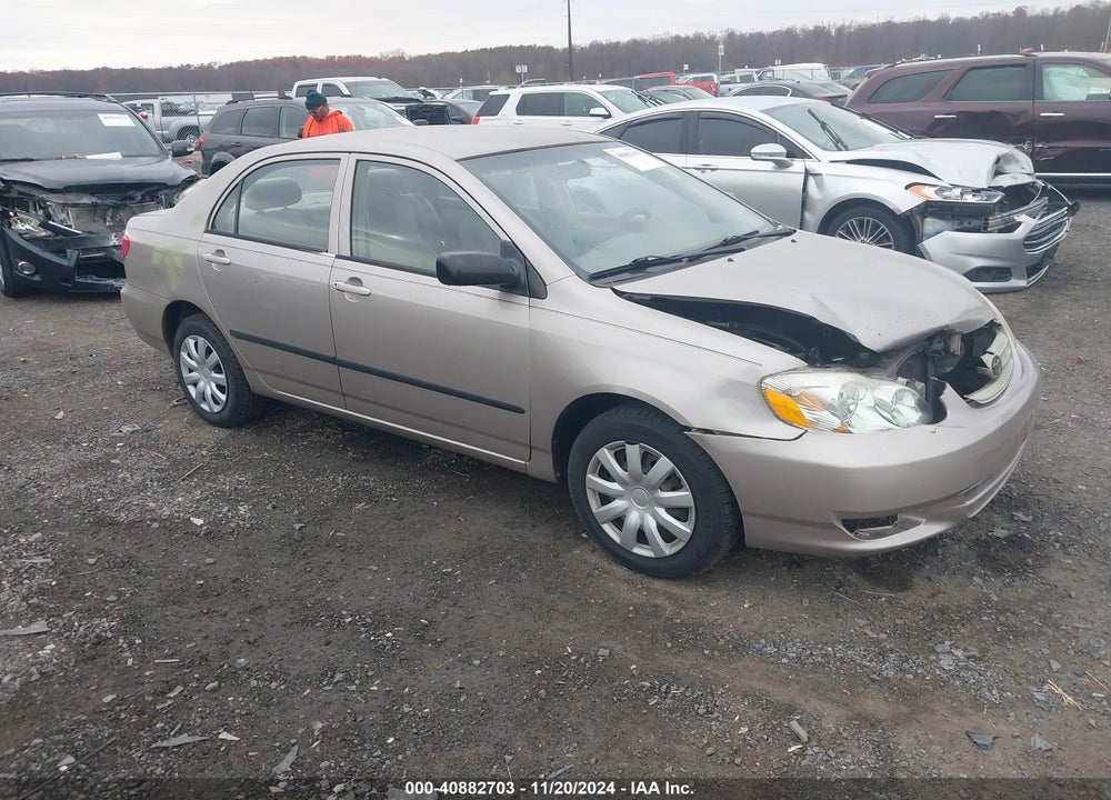 2003 TOYOTA COROLLA CE VIN: 2T1BR32EX3C026012