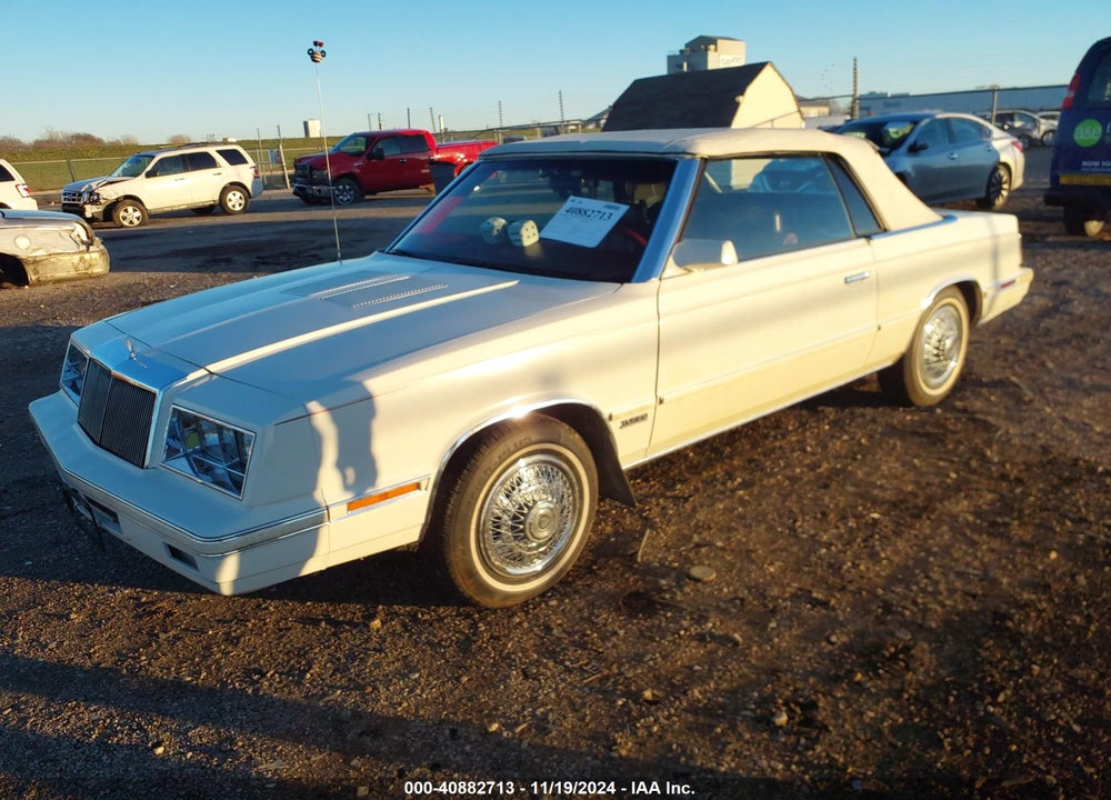 1984 CHRYSLER LEBARON VIN: 1C3BC55E1EG311067