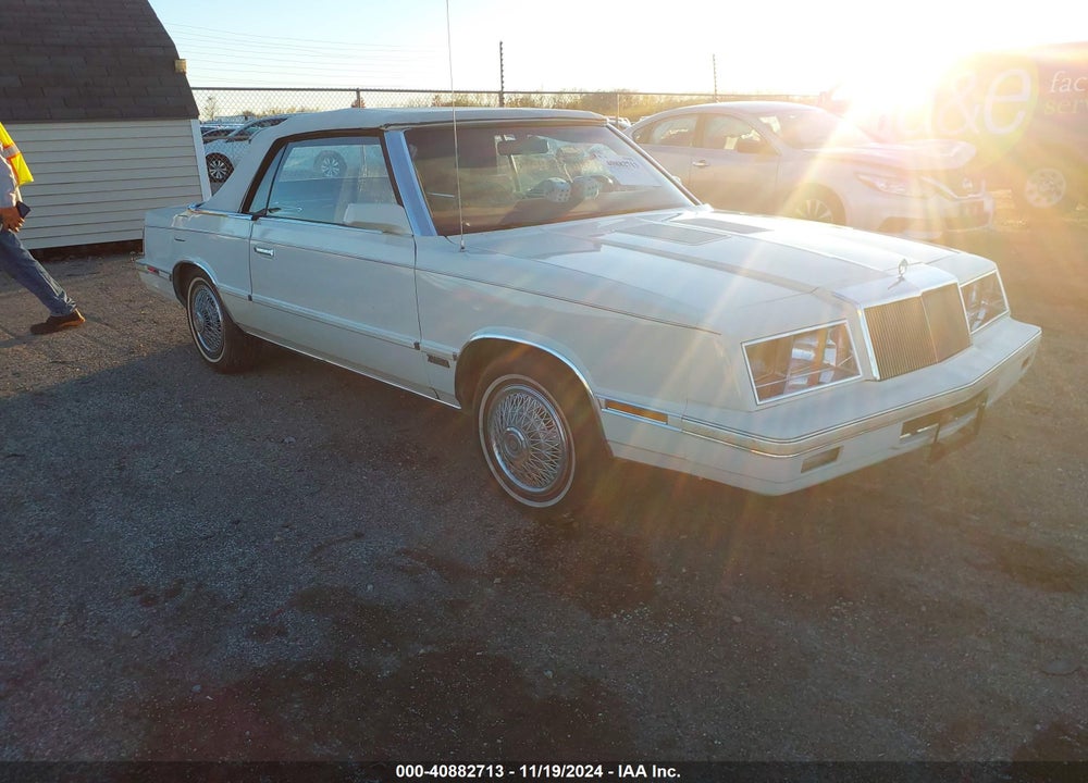 1984 CHRYSLER LEBARON VIN: 1C3BC55E1EG311067