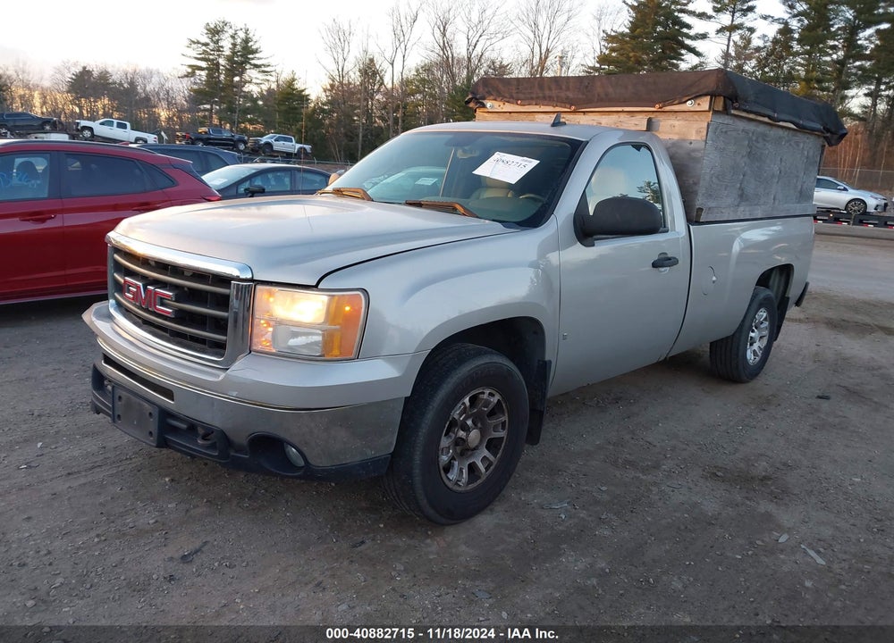 2007 GMC SIERRA 1500 SLE1 VIN: 1GTEK14017E539823