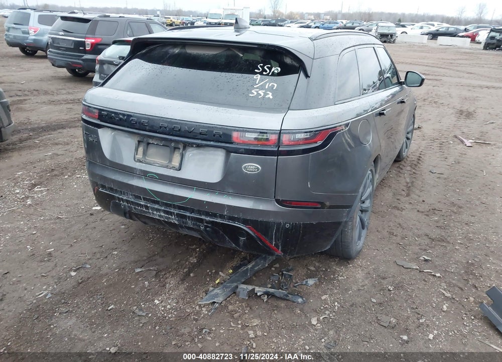 2018 LAND ROVER RANGE ROVER VELAR P380 S VIN: SALYB2RV6JA750501