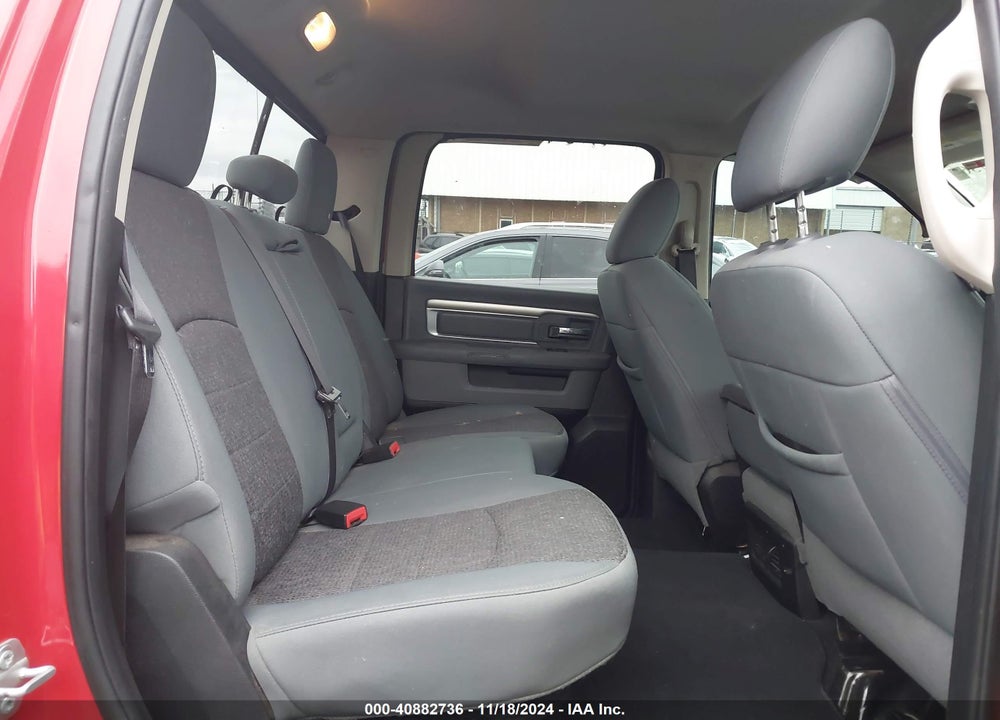 2018 RAM 1500 LONE STAR SILVER  4X4 6'4 BOX VIN: 1C6RR7TT2JS118494