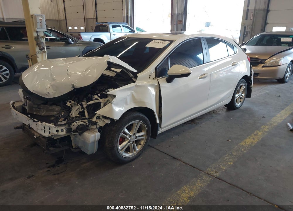 2017 CHEVROLET CRUZE LT AUTO VIN: 3G1BE6SM9HS585395
