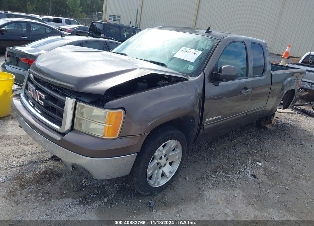 2008 GMC SIERRA 1500 SLE1 VIN: 1GTEC19J08Z302202