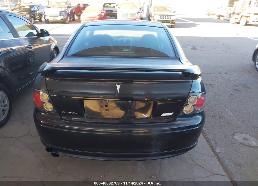 2004 PONTIAC GTO VIN: 6G2VX12G04L185258