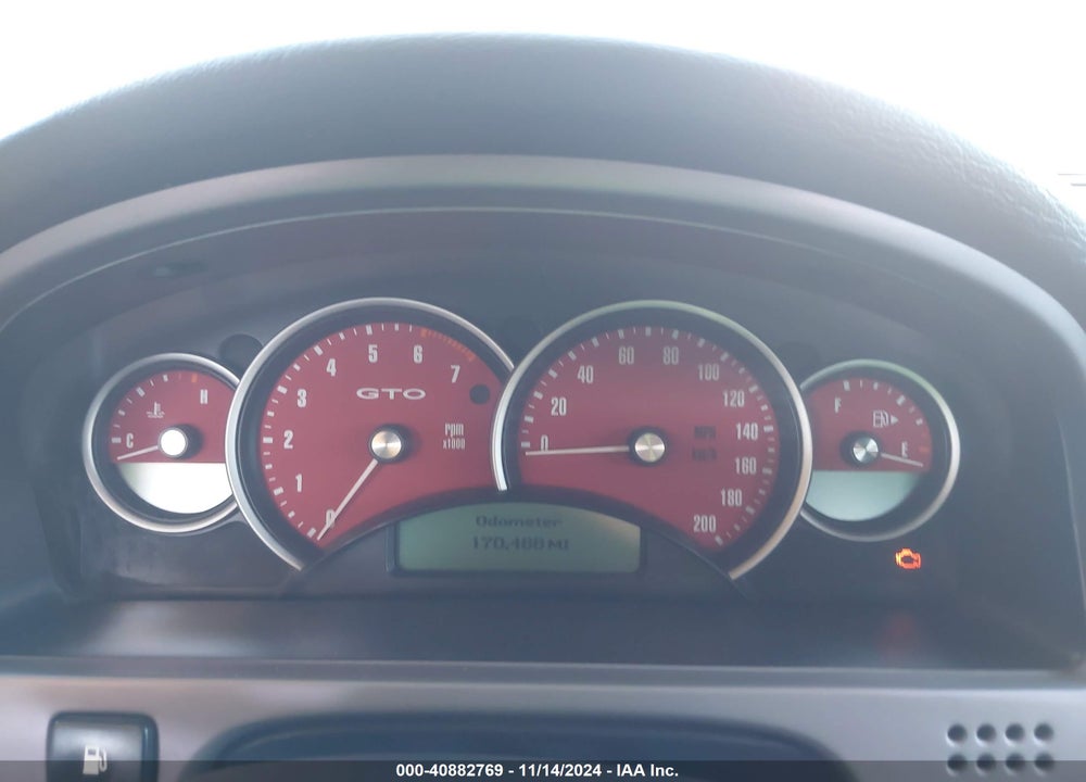 2004 PONTIAC GTO VIN: 6G2VX12G04L185258
