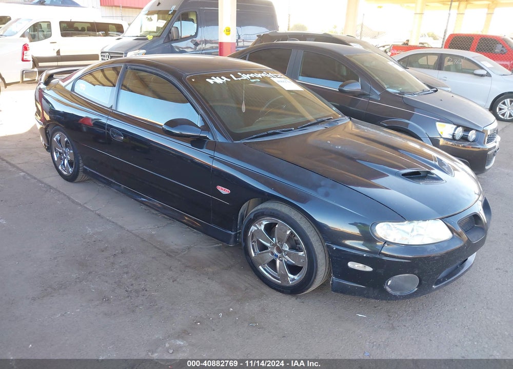 2004 PONTIAC GTO VIN: 6G2VX12G04L185258