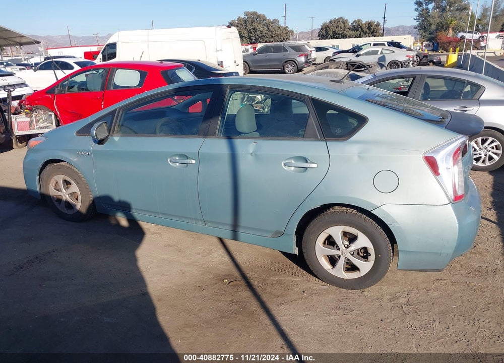2013 TOYOTA PRIUS THREE VIN: JTDKN3DUXD1641441
