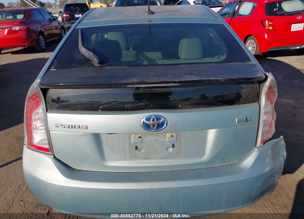 2013 TOYOTA PRIUS THREE VIN: JTDKN3DUXD1641441