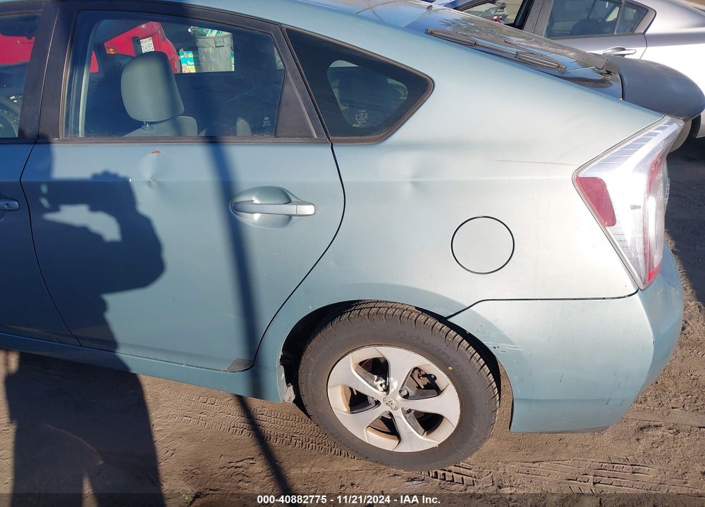 2013 TOYOTA PRIUS THREE VIN: JTDKN3DUXD1641441
