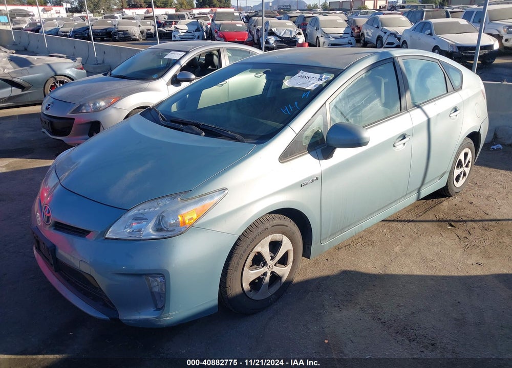 2013 TOYOTA PRIUS THREE VIN: JTDKN3DUXD1641441