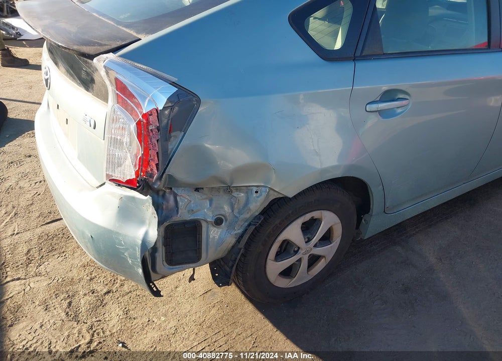 2013 TOYOTA PRIUS THREE VIN: JTDKN3DUXD1641441