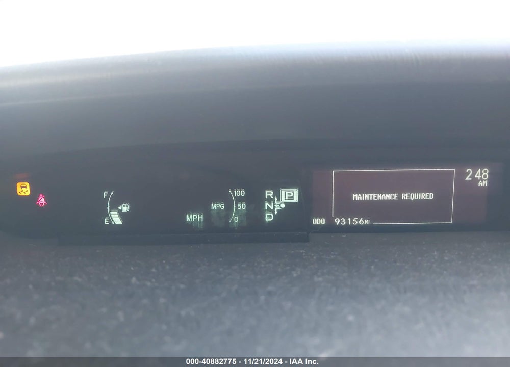 2013 TOYOTA PRIUS THREE VIN: JTDKN3DUXD1641441