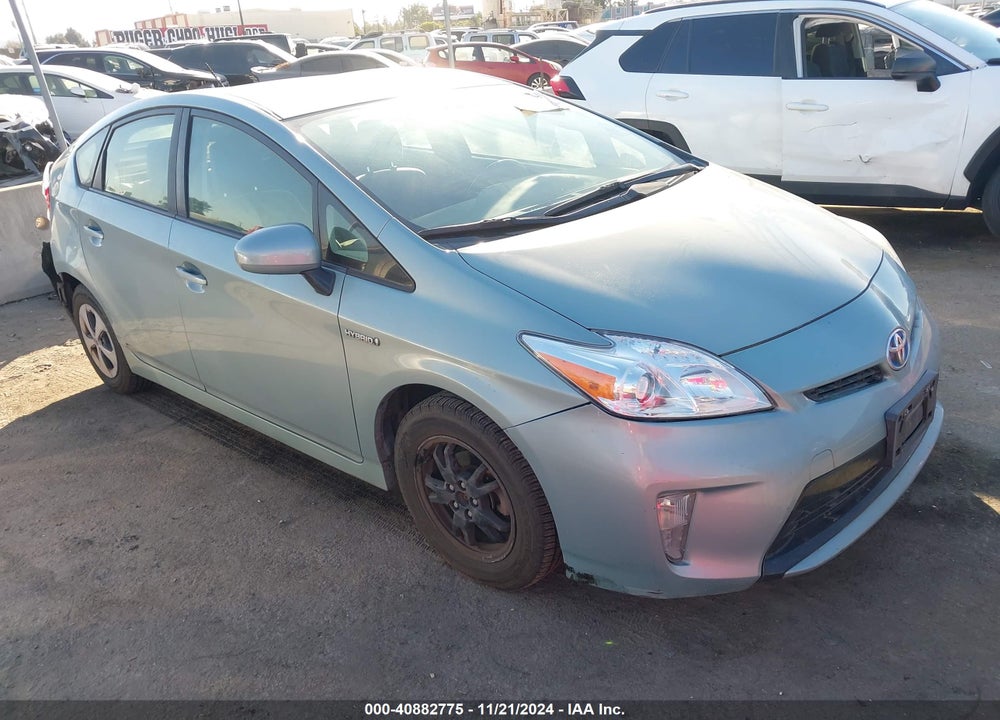 2013 TOYOTA PRIUS THREE VIN: JTDKN3DUXD1641441