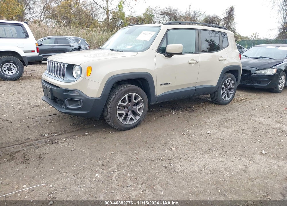 2015 JEEP RENEGADE LATITUDE VIN: ZACCJBBT7FPB36173