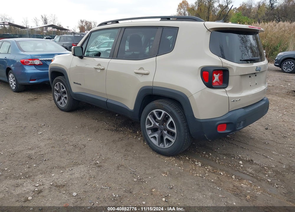 2015 JEEP RENEGADE LATITUDE VIN: ZACCJBBT7FPB36173