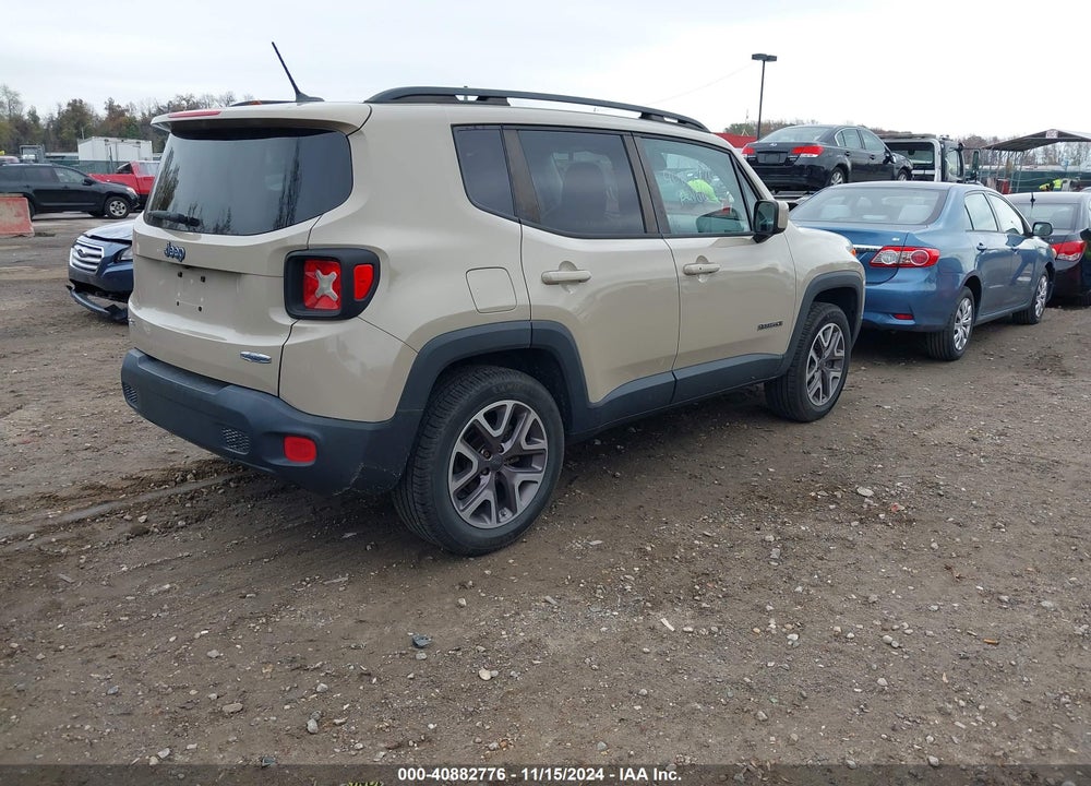2015 JEEP RENEGADE LATITUDE VIN: ZACCJBBT7FPB36173