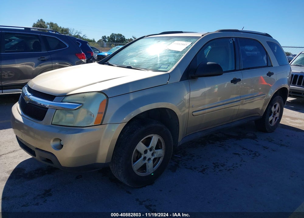2007 CHEVROLET EQUINOX LS VIN: 2CNDL13F576085526
