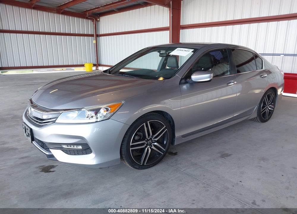 2017 HONDA ACCORD SPORT VIN: 1HGCR2F52HA302737