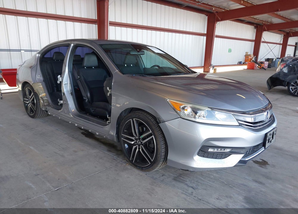 2017 HONDA ACCORD SPORT VIN: 1HGCR2F52HA302737