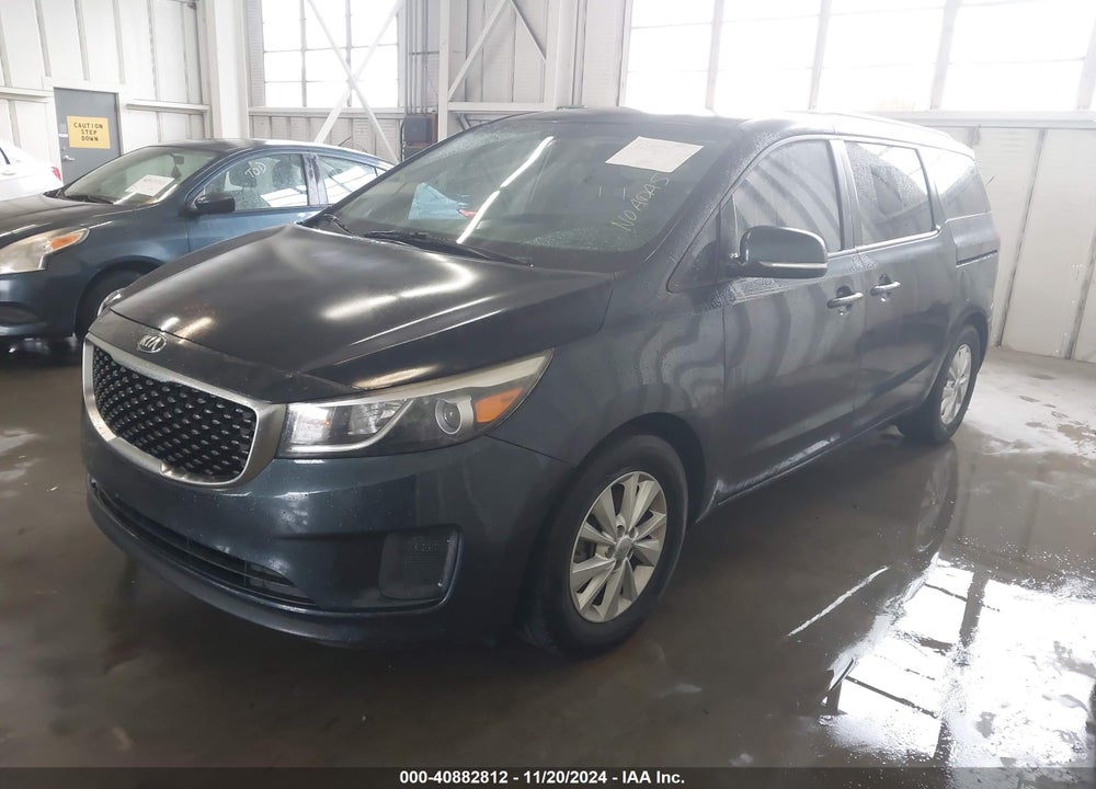 2016 KIA SEDONA LX VIN: KNDMB5C12G6129698