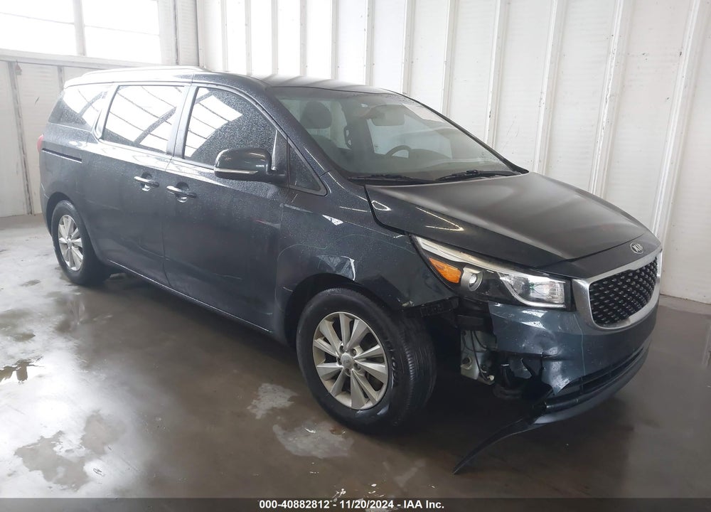 2016 KIA SEDONA LX VIN: KNDMB5C12G6129698