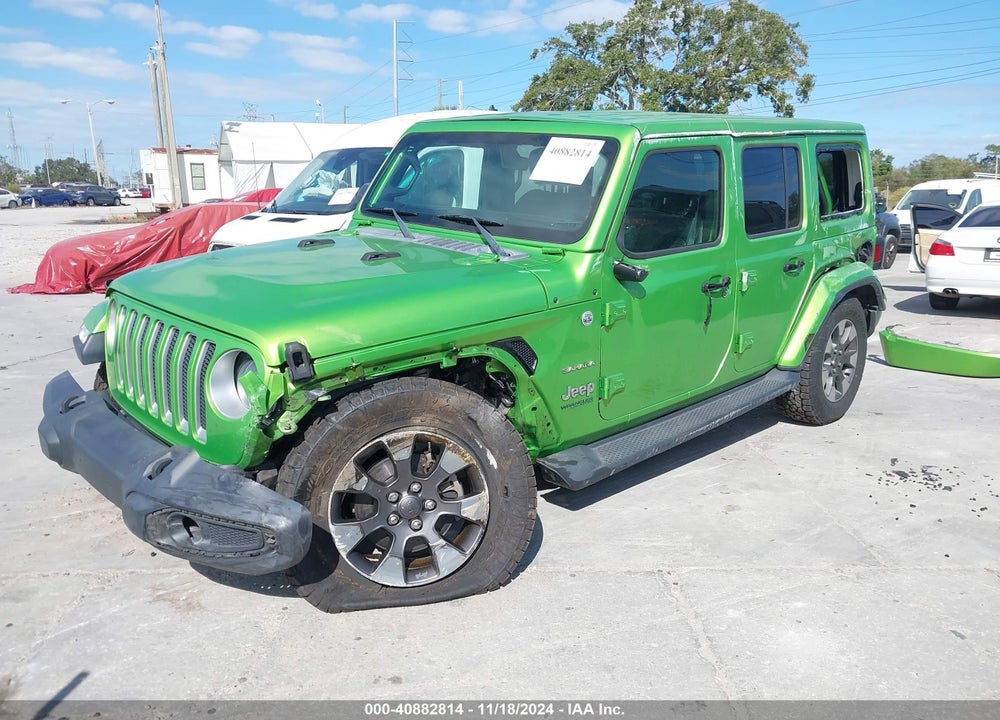 2018 JEEP WRANGLER UNLIMITED SAHARA 4X4 VIN: 1C4HJXEN7JW260195