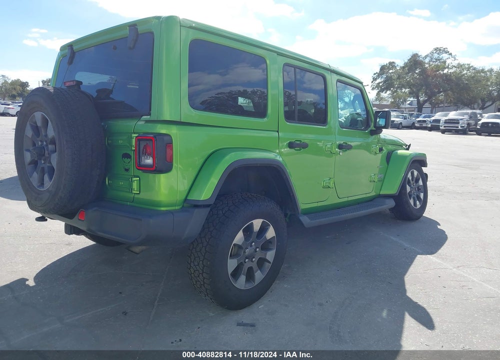 2018 JEEP WRANGLER UNLIMITED SAHARA 4X4 VIN: 1C4HJXEN7JW260195